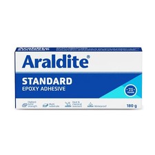 Araldite Standard Epoxy Adhesive 180g Colle Tubes Résine 100g Durcisseur 80g