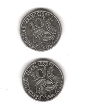 2 X 10 francs jimenez 1986