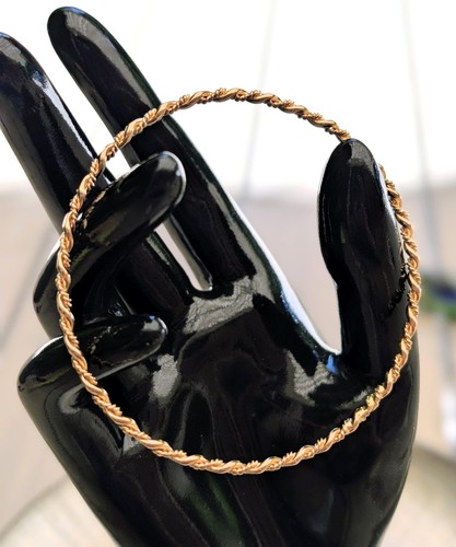 Bracelet jonc fin - , maille
