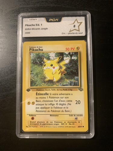 Carte pokémon commune pikachu - commune,