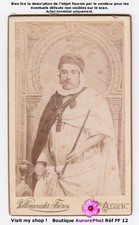 HOMME EN TENUE TRADITIONNELLE D'ALGÉRIE, CDV VOLLENNEIDER à ALGER  -FF12