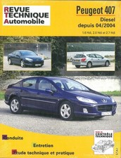 407 04- HDI Revue Technique Peugeot Etat - NEUVE PORT Reduit France
