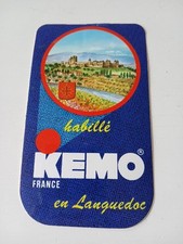 Autocollant vintage Kemo