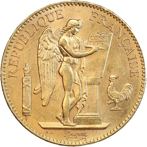 100 francs génie - 100,