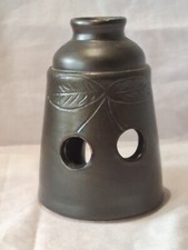 Bruleur A Huile Où Parfum En Céramique "Les Grottes Dieulefit" Ht 12 Cm