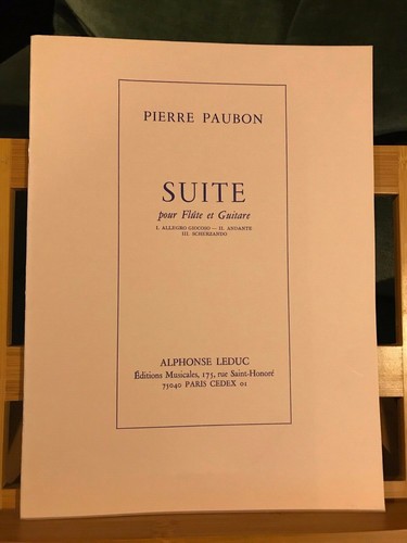 Pierre paubon suite - paubon, pour