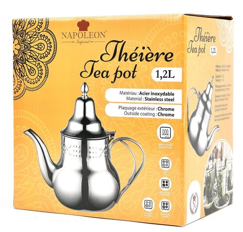 Théière acier - théière,