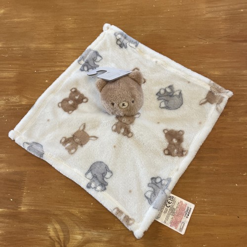 Neuf doudou plat ours marron - doudou,