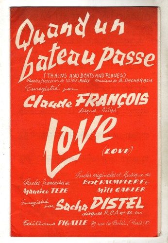 Partition claude francois - ►partition,