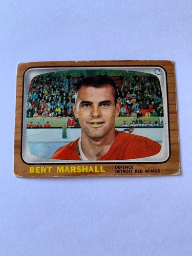 Topps hockey 1966 bert - hockey, 1966-67