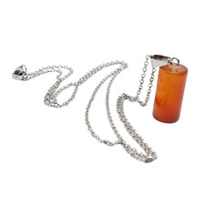 Collier pendentif cornaline
