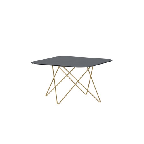 Table basse verre marbré - en,
