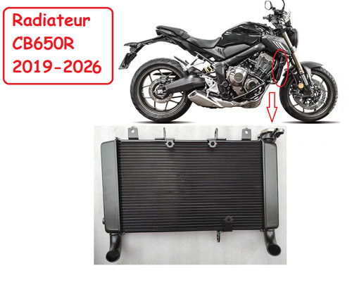 Radiateur cb650r cb650 cb - radiateur,