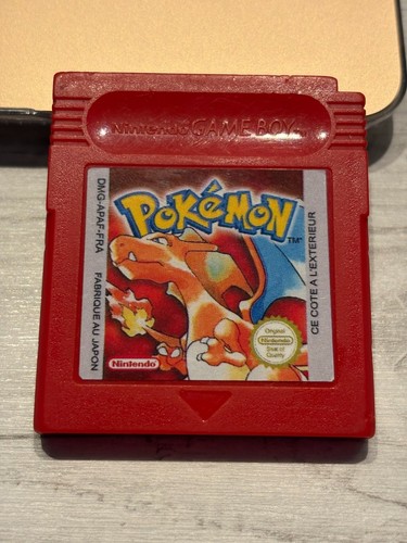 Pokemon rouge officiel 2000 - pokemon,