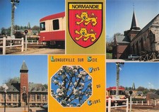 76 LONGUEVILLE SUR SCIE LE PAYS DU CIDRE L EGLISE ST PIERRE LA MAIRIE