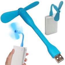 Mini Ventilateur de Poche USB PC Tige Flexible Silicone Rafraîchisseur Portable 