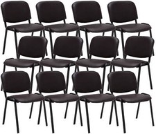 Lot de 12 chaises de visiteur
