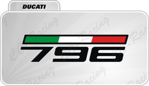 Autocollant ducati monster - 1,
