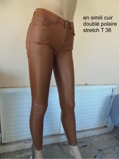 Pantalon jean sexy simili - pantalon, jean's
