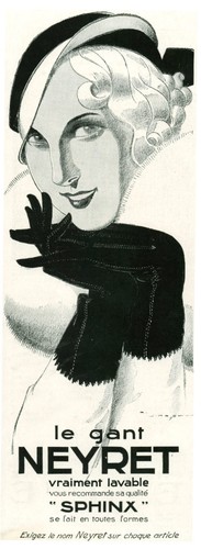 Publicité ancienne mode - , le