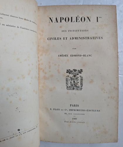 Napoléon 1er ses - napolÉon, 1er,