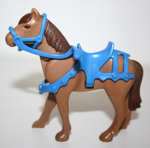 Playmobil 4177 cheval marron - cheval,