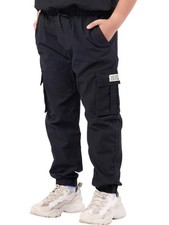 Pantalon Cargo Garçon Ado Jogging Taille Élastiquée Pantalons Enfant Décontra...