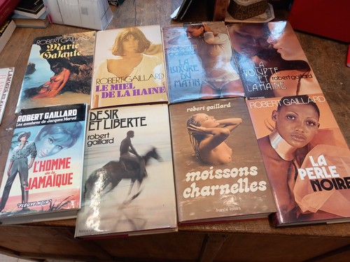 Lot books robert gaillard - of,