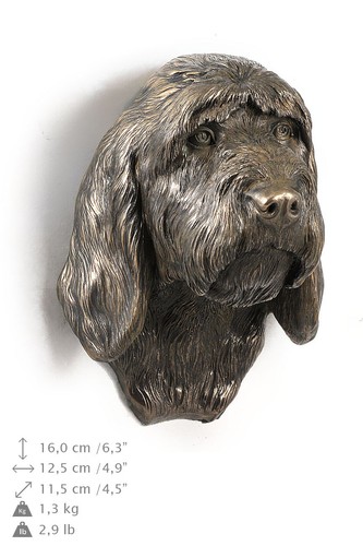 Grand basset griffon - grand, statuette