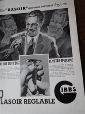 rasoir réglable GIBBS par