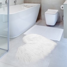 Fausse fourrure chaise tampon