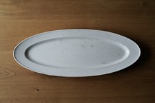 Plat à poisson ancien en