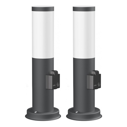 Lumière allée borne - 2x,