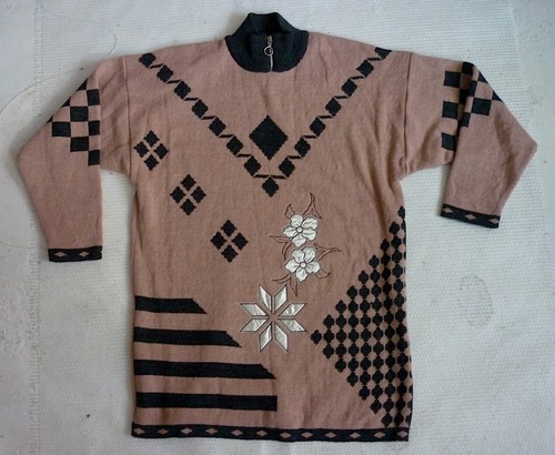 Pull tunique hiver vintage - d'hiver,
