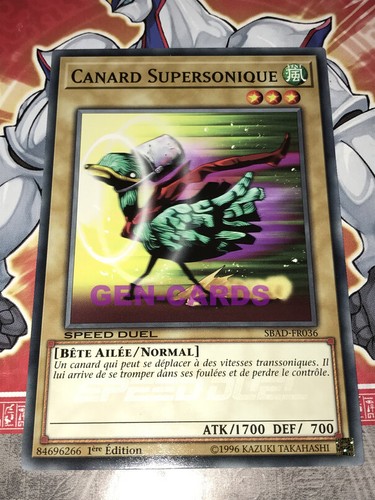 Carte oh canard - yu,