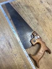 n° 100 OUTIL ANCIEN rare  old tool Scie de menuisier