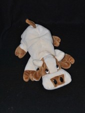 Peluche doudou vache taureau