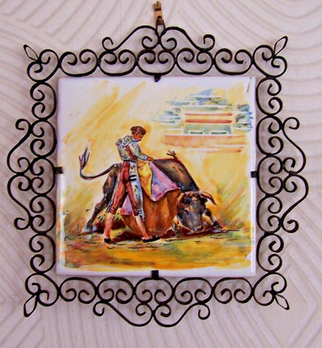 Ceramique encadrée métal - ceramique,