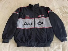Unisex Adult Audi Jacket Ebroidered Cotton Padded Racing Jacket