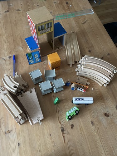 Circuit train bois pour - en,