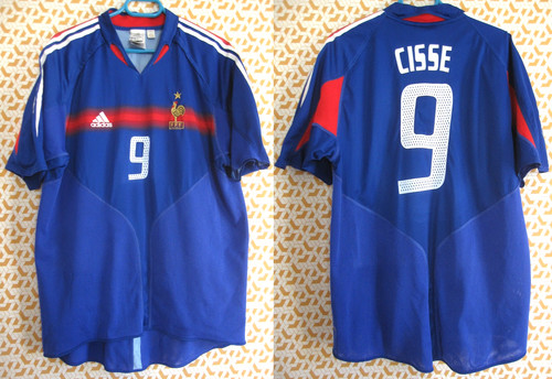 Maillot equipe france 2004 - maillot,