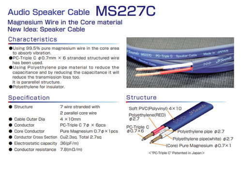Sounds ms227c speaker - sounds, cable