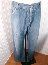 Pantalon jean droit bleu