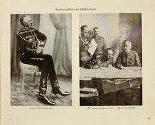 1916 Première Guerre Mondiale WW1 Imprimé De L'Est Prusse Generals Armée Russe