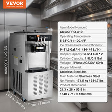 VEVOR Machine À Crème