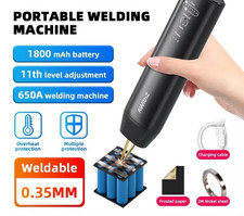 Mini Soudeuse Par Points 18650 Portable Réglable 11 Vitesses Affichage Numérique