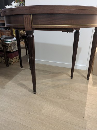 Table demi lune - table,
