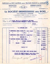 1957 FABRIQUE DE PETIT MATERIEL POUR TRAVAUX PUBLICS ET AGRICOLES LA SOCIETE