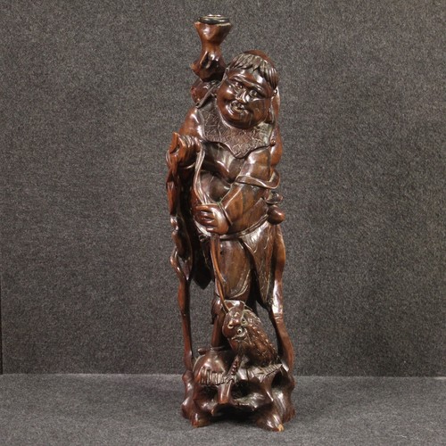 Sculpture bois sculpté - sculpture,
