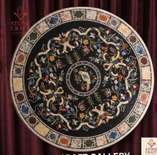 48 " Noir Marbre Nappe